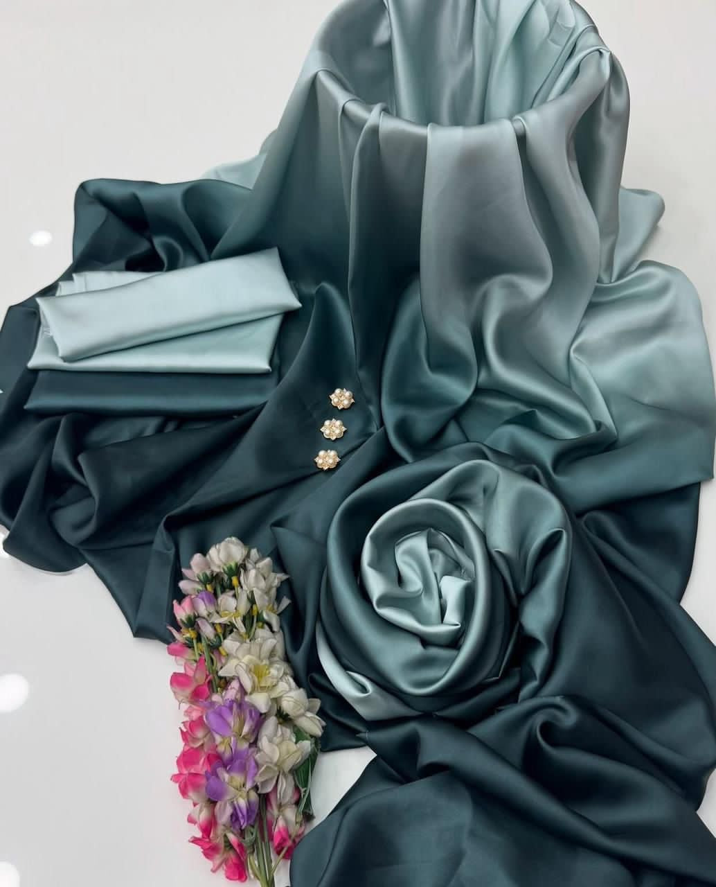 Lulusar Pure Silk Unstitched 3-Piece 204