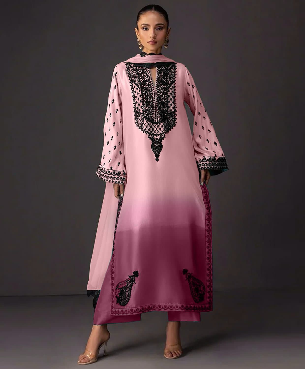 Lulusar Pure Silk Unstitched 3-Piece 232