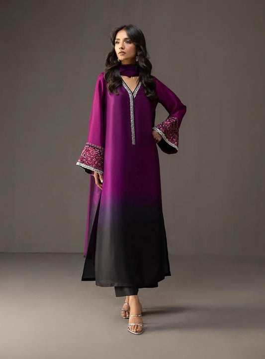 Lulusar Pure Silk Unstitched 3-Piece 220