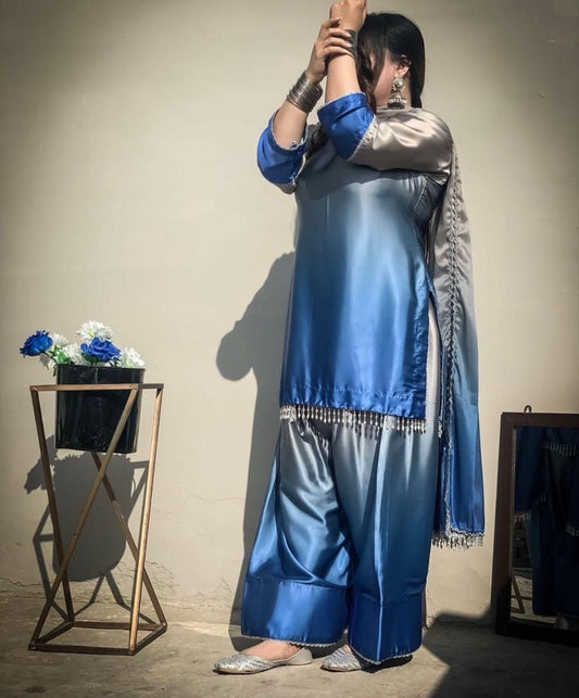 Lulusar Pure Silk Unstitched 3-Piece 218