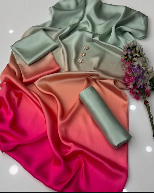 Lulusar Pure Silk Unstitched 3-Piece 205