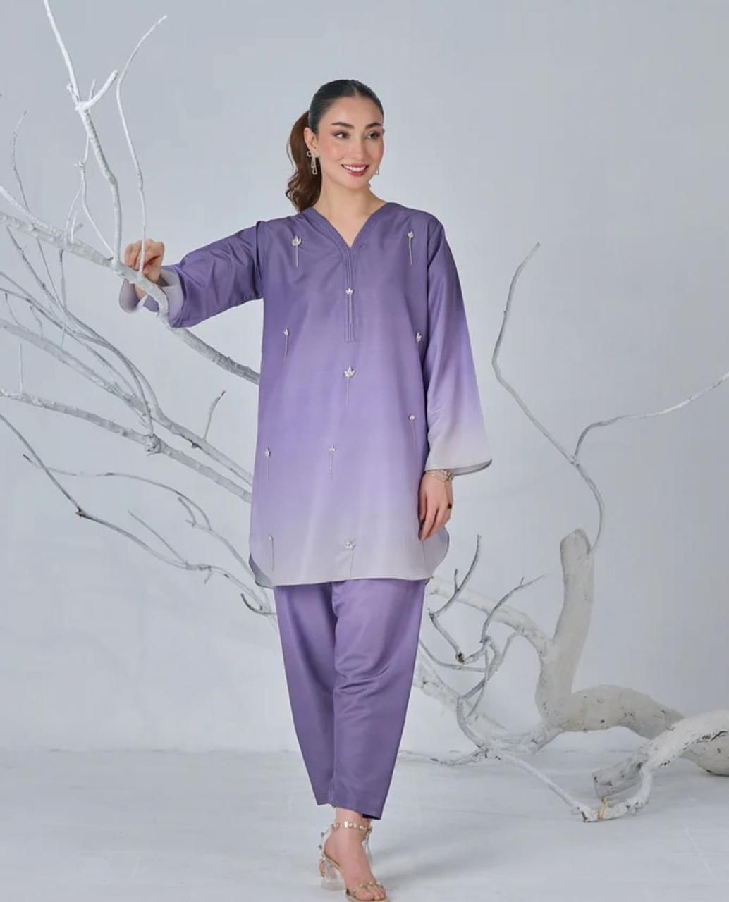 Lulusar Pure Silk Unstitched 3-Piece 203