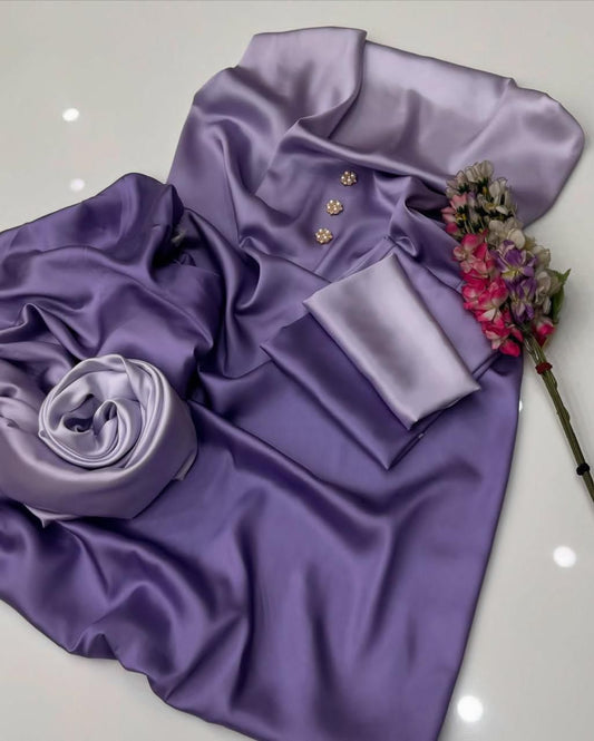 Lulusar Pure Silk Unstitched 3-Piece 203